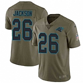 Nike Panthers 26 Donte Jackson Olive Salute To Service Limited Jersey Dzhi,baseball caps,new era cap wholesale,wholesale hats